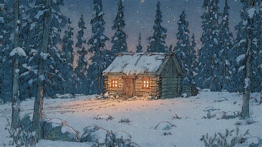 冬夜森林｜安静而魔法般的奇幻治愈音乐