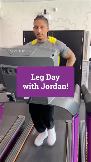 Get those legs moving with our pal Jordan! Save this video for when you're feeling a lower body workout 🦵🫶 #planetfitness #PlanetFitnessCA | Planet Fitness Canada