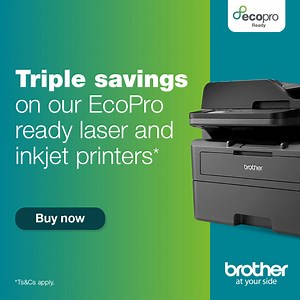 5K views | Up to £90 off our EcoPro ready laser and inkjet printers* Plus, up to £65 cashback, and a 6-month free print subscription trial* *Ts&Cs apply | Brother UK | Facebook