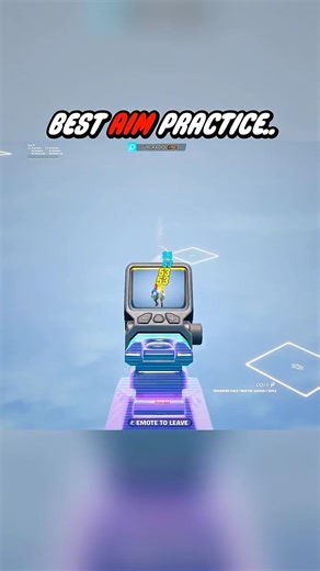 BEST Aim Trainer In Fortnite Chapter 7... 🎯