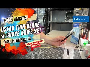 Ustar Thin Blade & Curve Knife Set