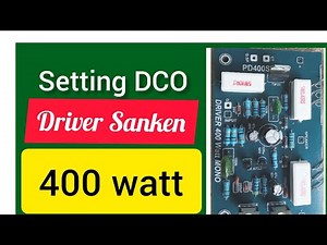 How to install a DCO trimpot and set the 400 watt Safari driver