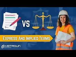 Express vs Implied Terms in Construction Contracts – Simplified!