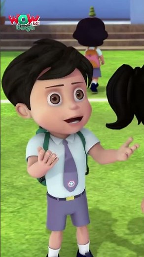 Vir The Robot Boy - Vir রোবট ছেলে | 2025 New Shorts 04 | Bengali Storie Cartoons | #RU