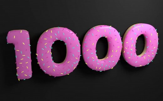 Counting By 100 to 1000 Song 100-1000 一百到一千 神曲 儿童少儿早教英语数学启蒙教育