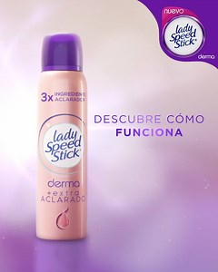 Descubre cómo funciona Lady Speed Stick Derma Extra Aclarado. Para una piel bárbara como tú. ​ https://bit.ly/2oyZHT7 | Lady Speed Stick Latinoamérica
