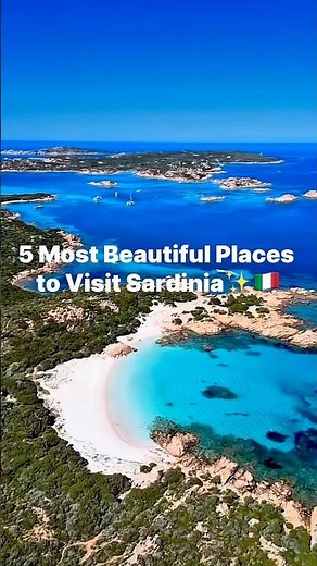✨ 5 Most Beautiful Places to Visit in Sardinia 🇮🇹 #italy #visititaly #travel #Sardinia #Sardegna