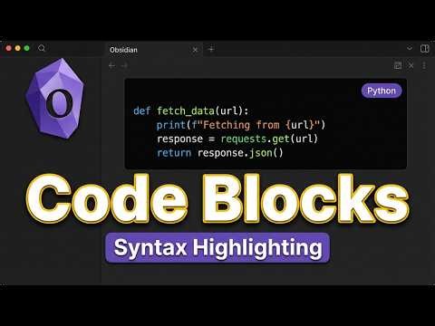 How to Add Code Blocks in Obsidian (2026) — Quick & Easy