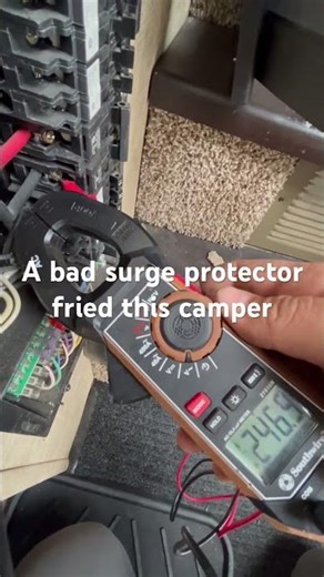 Should you use a surge protector? destroying RV appliances, creating 240 V.