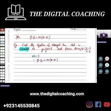 Coordinate geometry ( Topical Workout ) | Add Math 0606 | The Digital Coaching