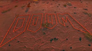 Take a tour of Doom's classic E1M1 map recreated in No Man's Sky