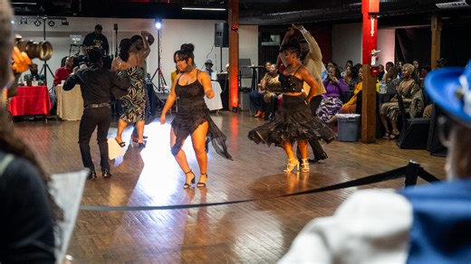 See how Kansas City two-steps at the 20th annual Big StepOff