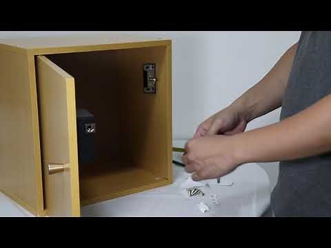 ETEKJOY RFID Electronic Cabinet Lock Hidden DIY for Wooden Cabinet Locker Drawer Cupboard ET924