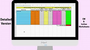 Vinyl HTV Cost Calculator: Editable Spreadsheet for Crafters (digital Download) - Etsy Australia