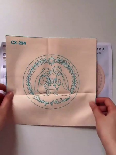 Nativity Scene Embroidery Kit for Beginners: Religious Needlework - Etsy