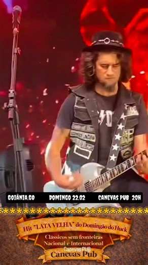 ☆ LANDAU ☆ on Instagram: "Alô alô Goiânia.GO 💥 Domingo 22.02 à partir das 20h 💥 #LANDAUeBANDA chegam com tudo no palco do @canevaspub 💥 Com quase 3 décadas de carreira, o #LataVelha do Brasil apresenta seu mais novo show #SemFronteiras. No repertório clássicos nacionais, internacionais e canções autorais. Nesta noite destaque para a chopada e rock, a cada 2 chopps simultâneos, o terceiro será free 🍺"