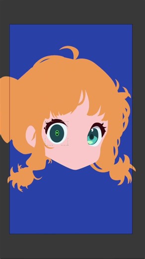 Anime vector drawing