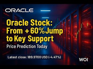 Oracle Stock: From +60% Jump to Key Support | Price Prediction Today