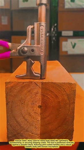 Manual Concrete Nailer: Heavy-Duty Woodworking Fastener Precise Fast #tool #tools #innovation