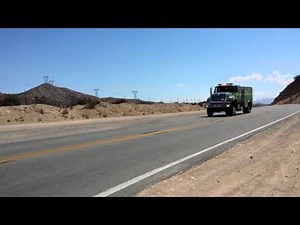 US Forest Service Fire Truck Responding Code 3