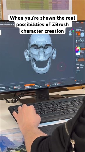 When you’re shown the real possibilities of ZBrush character creation