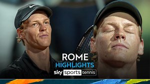 Italian Open: Jannik Sinner wins on return from doping ban in front of home crowd in Rome