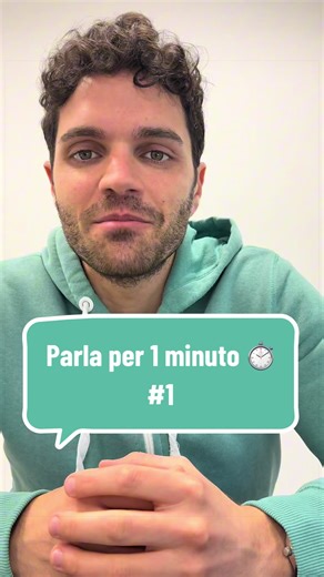 Impara l'italiano: Conversazione in 1 minuto
