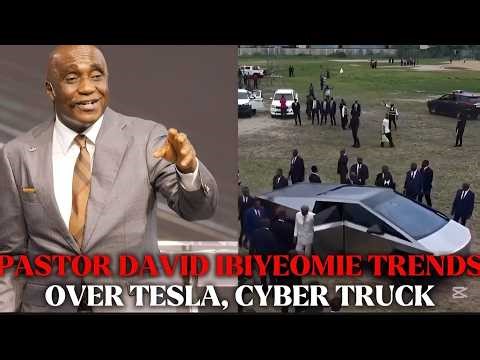 Pastor David Ibiyeomie Trends Over Tesla He Drove To A Crusade Ground