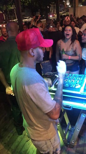 DJ Performance Under the Night Sky