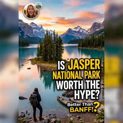 Hidden in Canada: The Untouched Beauty of Jasper National Park Will Leave You Speechless 😲🌌