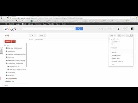 Changing the default upload settings in Google Drive