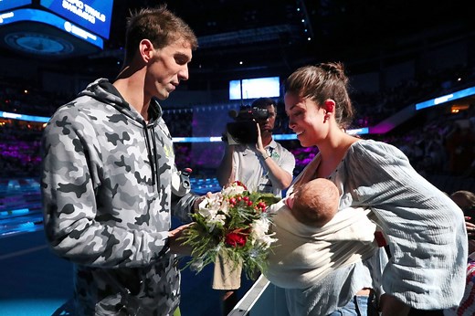 What is known about Michael Phelps' wife Nicole Johnson's ethnicity?