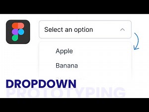 Create a DROPDOWN MENU in Figma (Tutorial)