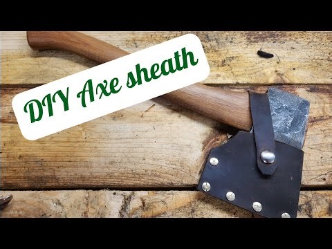 Easy DIY Axe sheath