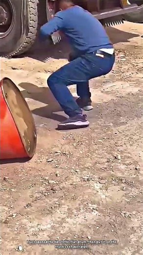 The Pneumatic Magic of Oil Drum Restoration