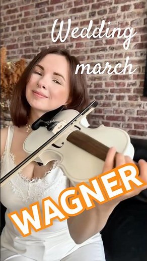 Richard Wagner – Bridal Chorus 🎻 romntic wedding violin - violinist Anna Gold