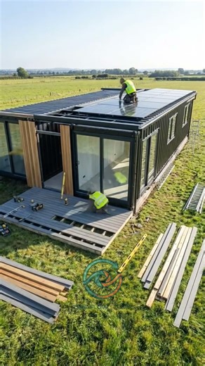 Shipping Container Home Exterior Design: Minimalist Fiber Cement Siding