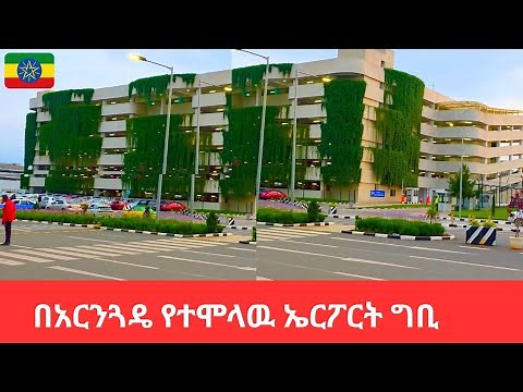 Inside Africa's Best! 🇪🇹Addis Ababa Bole International airport A Stunning Green Paradise 🛫
