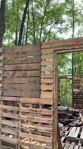 Building a home out of pallets