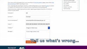 Fuzzy records? ScotlandsPeople contains millions of images from Scotland’s birth, death and marriage records, and from many other record sets. If you find that one of our images is a little indistinct or hard to read, we can quickly resolve the problem. While viewing the image, click on the "Report an Issue" button to alert our Digital Imaging team. They'll rescan the relevant page from the register and will replace the image on the site. Unfortunately, there’s one thing that rescanning a docume