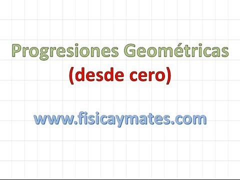 Progresiones geométricas | Desde cero