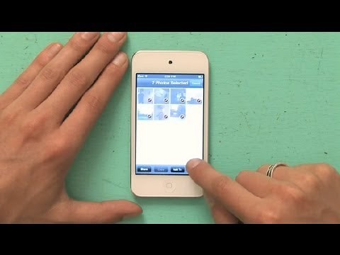 How to Delete Photos on iPod Touch : Using an iPod Touch