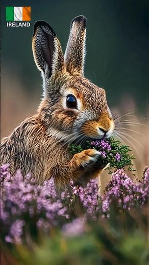 Ireland’s Secret National Animal! 🐇 The Wild Irish Hare in Its Natural Habitat #motherhood