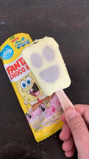 COBAIN ES KRIM SPONGEBOB CAMPINA FANTASTIC CHOCO BANANA #SummerVibes