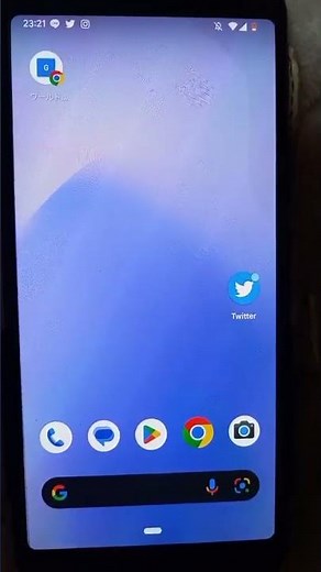 グーグルカレンダーのホーム画面追加作業