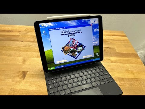 Walt Disney World Explorer running on an iPad Pro