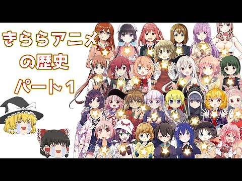 【ゆっくり解説】きららアニメの歴史 （パート１）