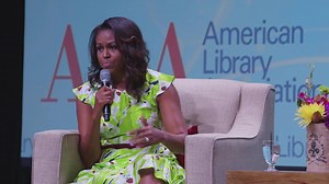 161K views · 1K reactions | Former First Lady Michelle Obama spoke about her much-anticipated memoir, "Becoming," at ALA's 2018 Annual Conference. She hopes it will start a conversation about voice and encourage people to share their stories. "Becoming" will be published in the U.S. and Canada in November 13, by Crown, a division of Penguin Random House. #Becoming #alaac18 | American Library Association | Facebook