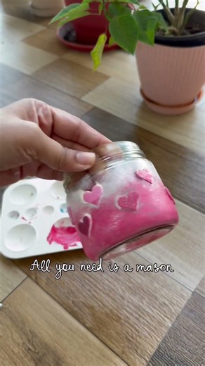 DIY Valentine’s Mason Jar Lights | 5-Min Easy Kids Craft Tutorial