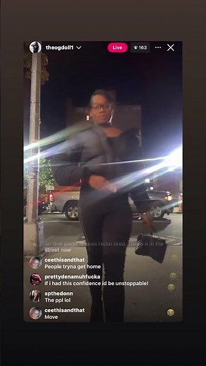 Kylèè Knocked Kneed Jenny From The Block Greta Snipes x Showing His whole Ahh in The NY Streets 🥴